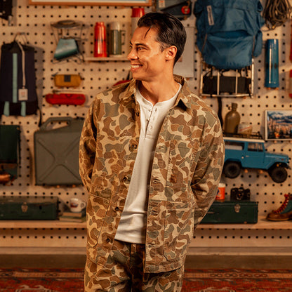 Topo Designs Duck Camo Utility Jacket