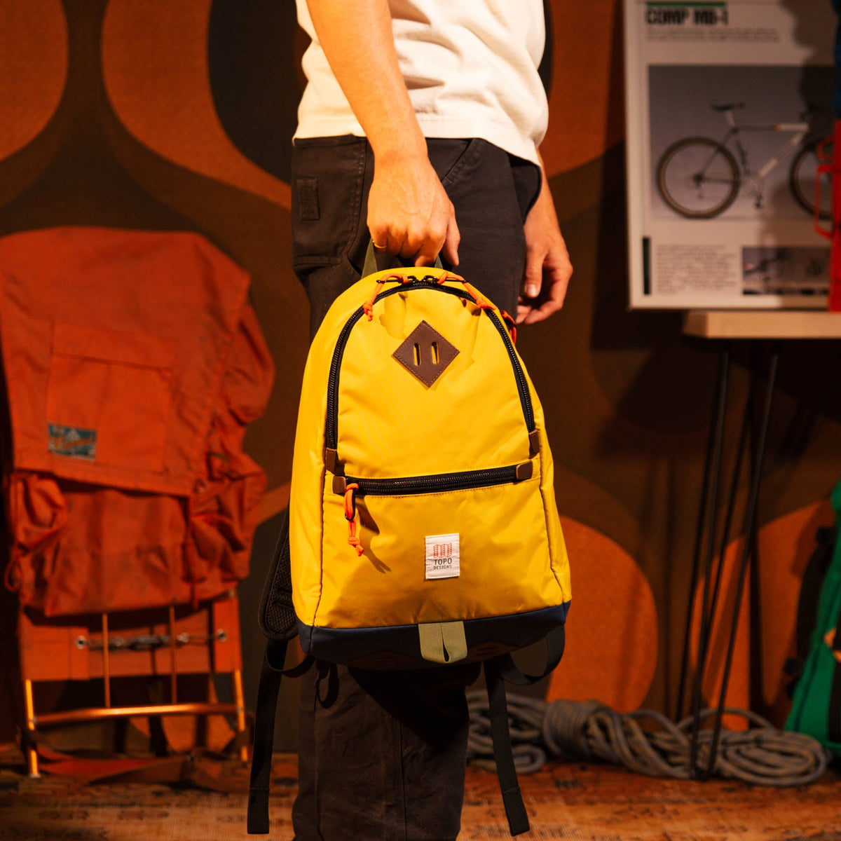 Topo Designs Classic Teardrop Backpack - Sunset/Midnight