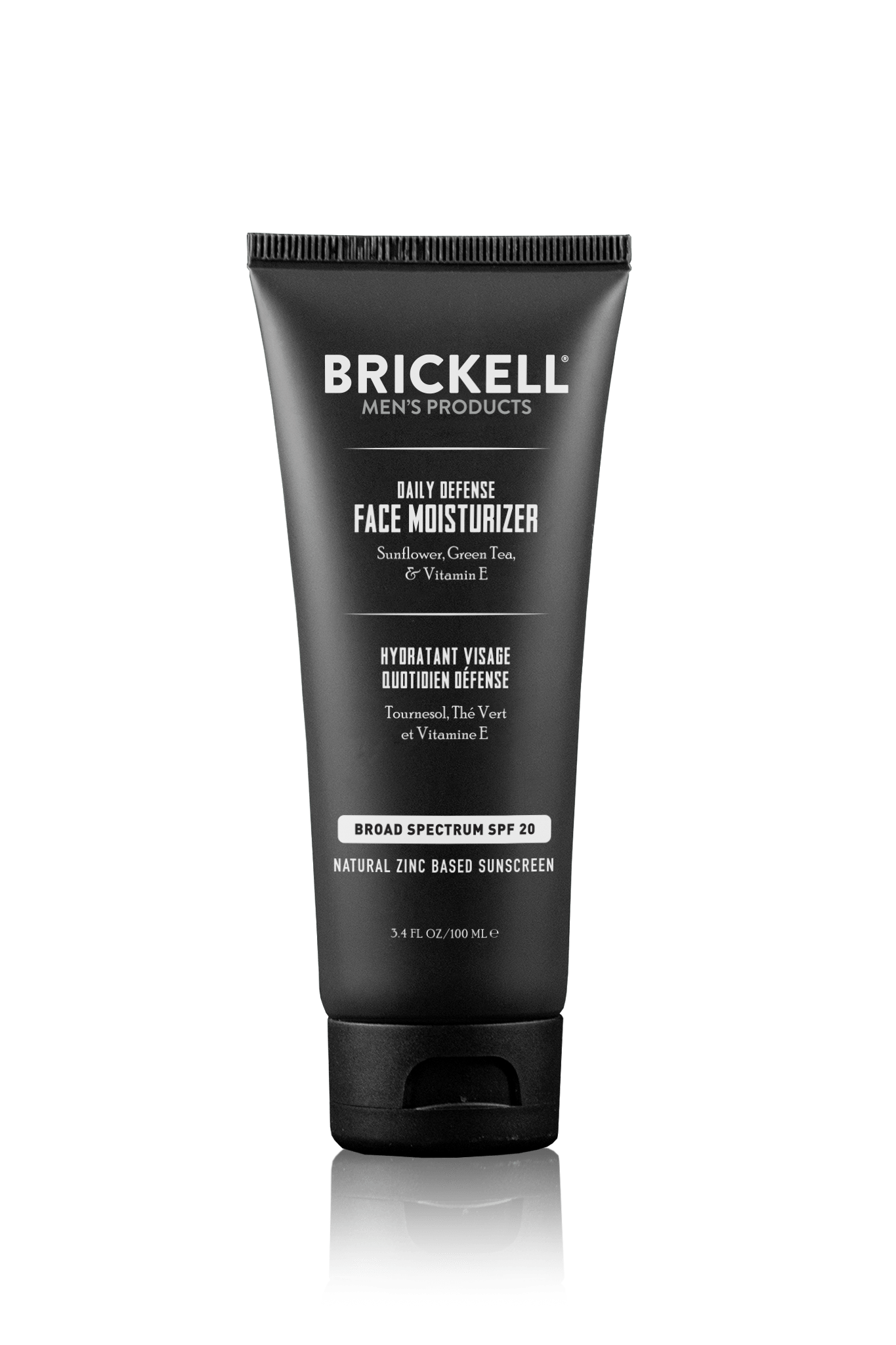Brickell Daily Defense SPF 20 Face Moisturizer 3.4oz Unscented [850005016816]