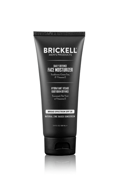 Brickell Daily Defense SPF 20 Face Moisturizer 3.4oz Unscented [850005016816]