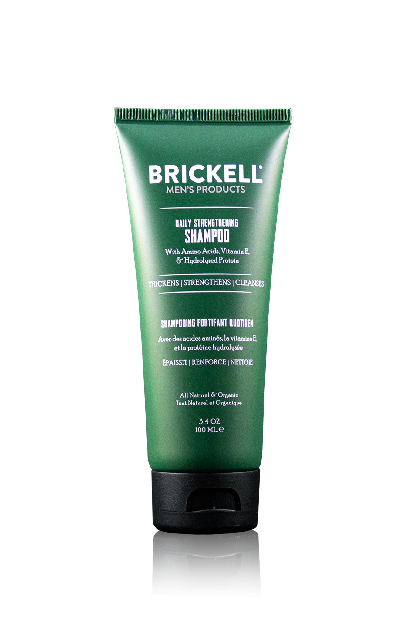 Brickell Daily Strengthening Shampoo 3.4 oz [850034608167]