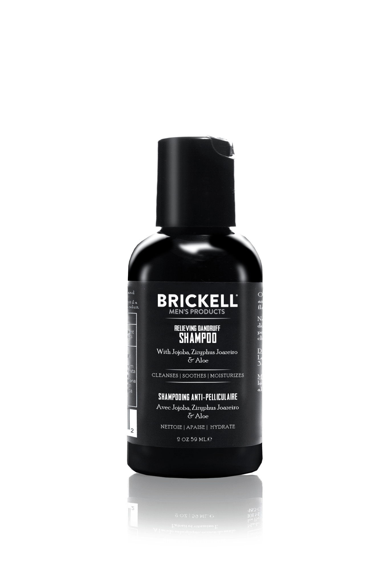Brickell Relieving Dandruff Shampoo 2 oz