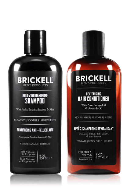 Brickell Relieving Hair Care Routine