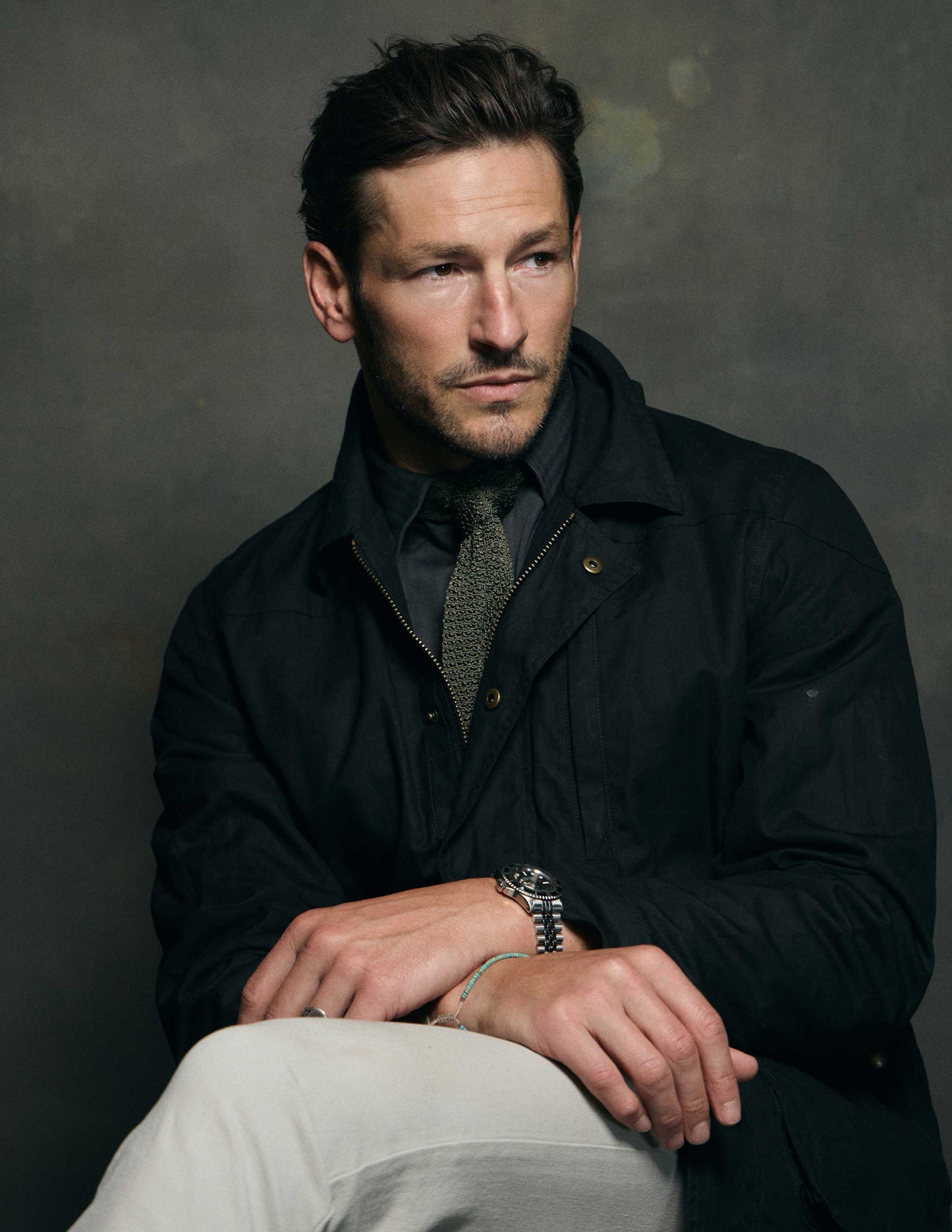 RIVAY Delaney Waxed Cotton Field Jacket