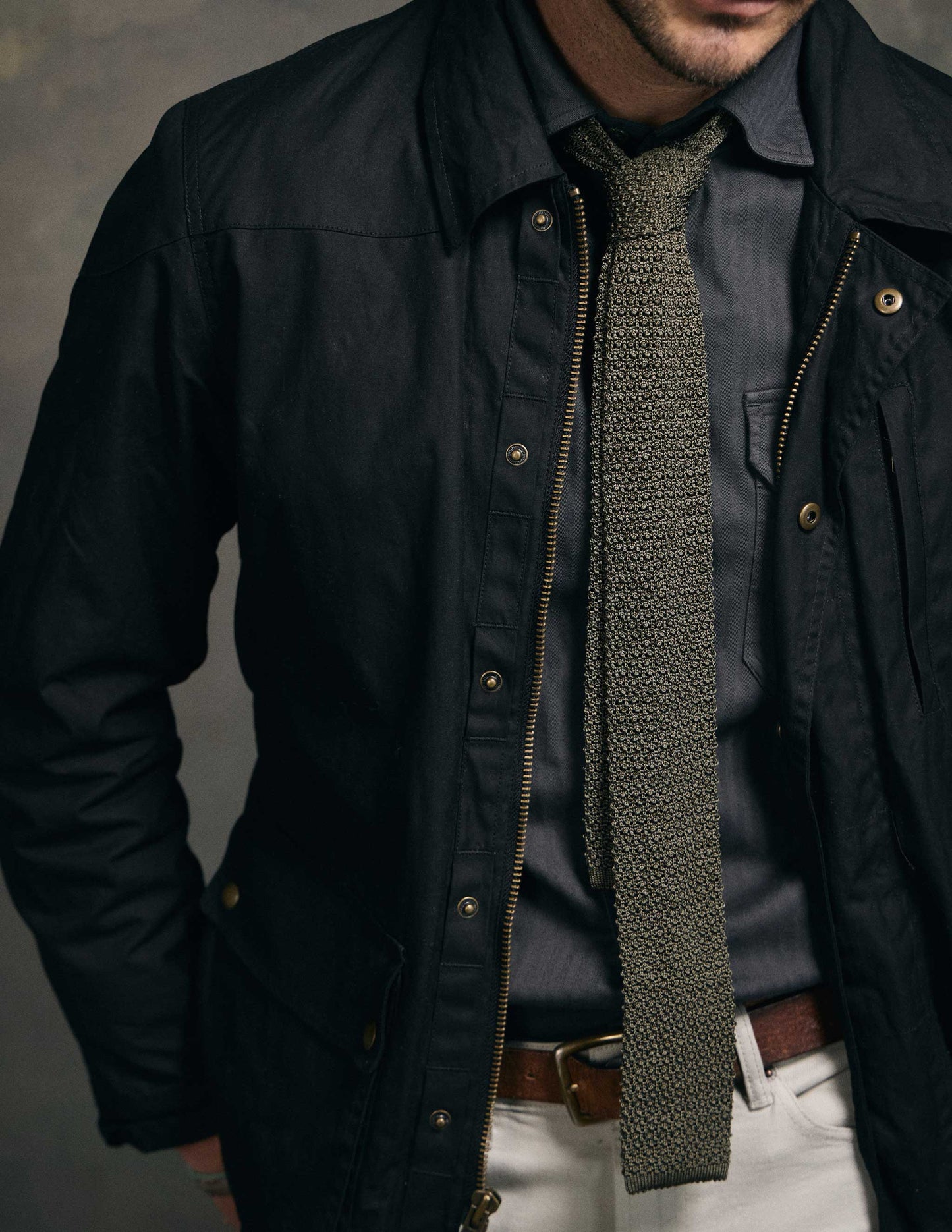 RIVAY Delaney Waxed Cotton Field Jacket