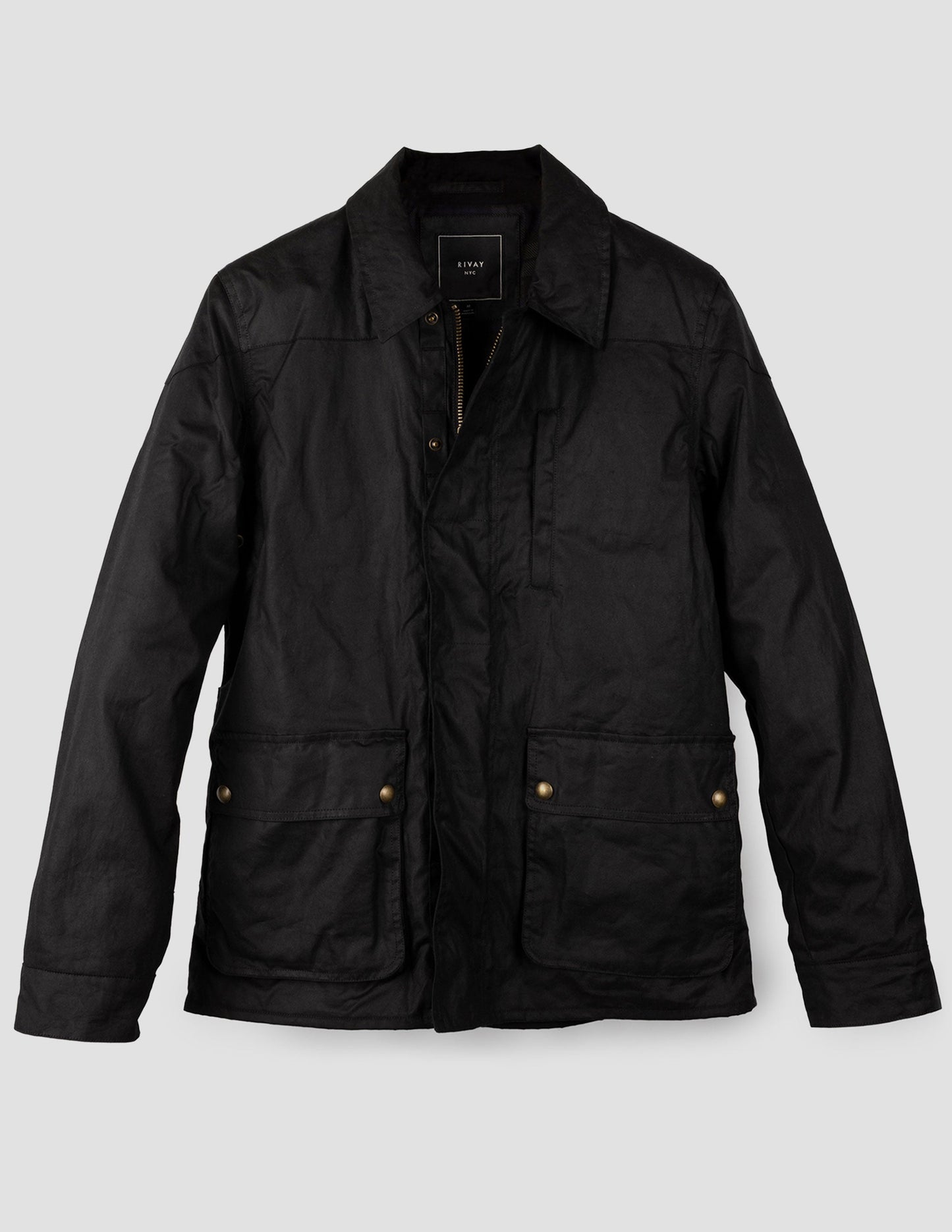 RIVAY Delaney Waxed Cotton Field Jacket