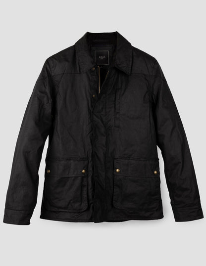 RIVAY Delaney Waxed Cotton Field Jacket