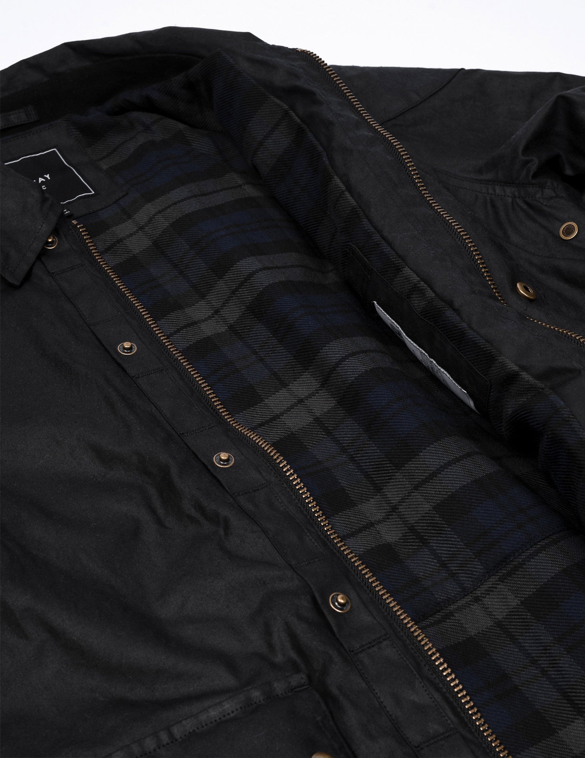 RIVAY Delaney Waxed Cotton Field Jacket
