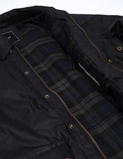 RIVAY Delaney Waxed Cotton Field Jacket