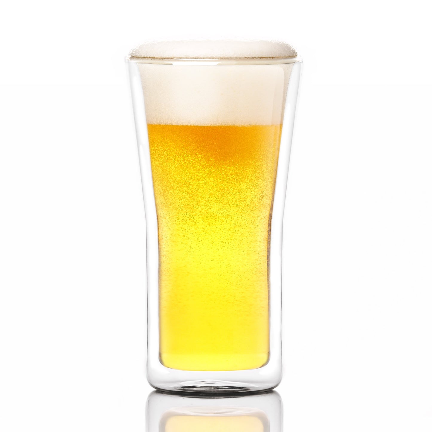 Double Walled Beer Glasses