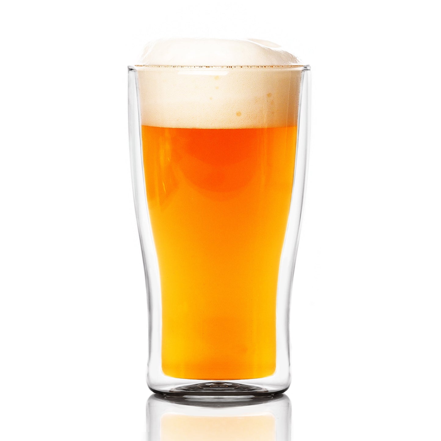 Double Walled Beer Glasses
