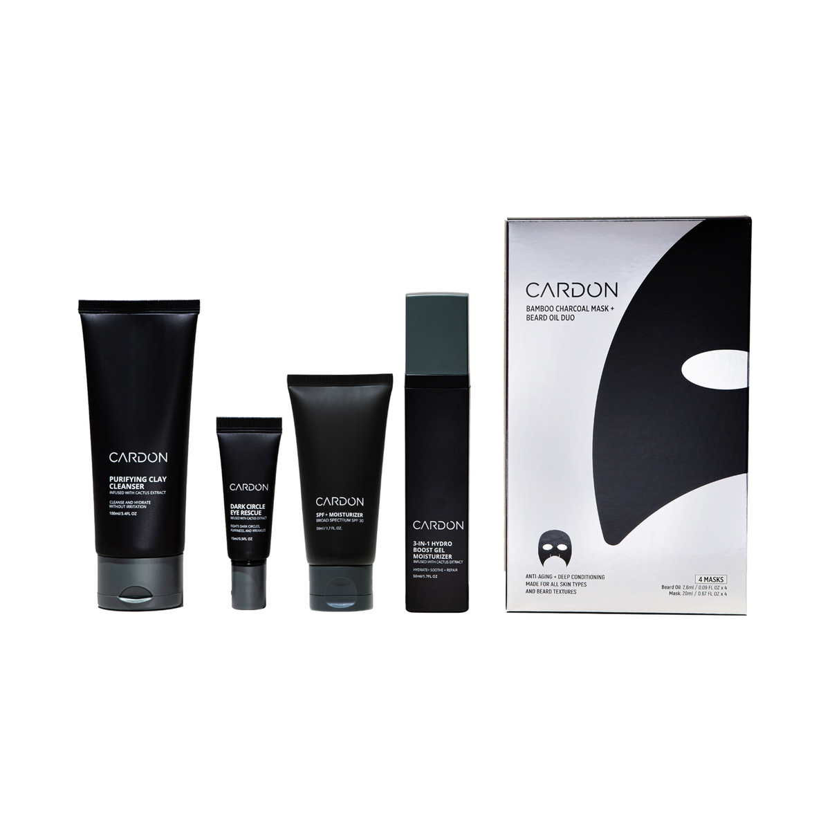 Cardon Dry Skin Set Half Mask+Beard Oil