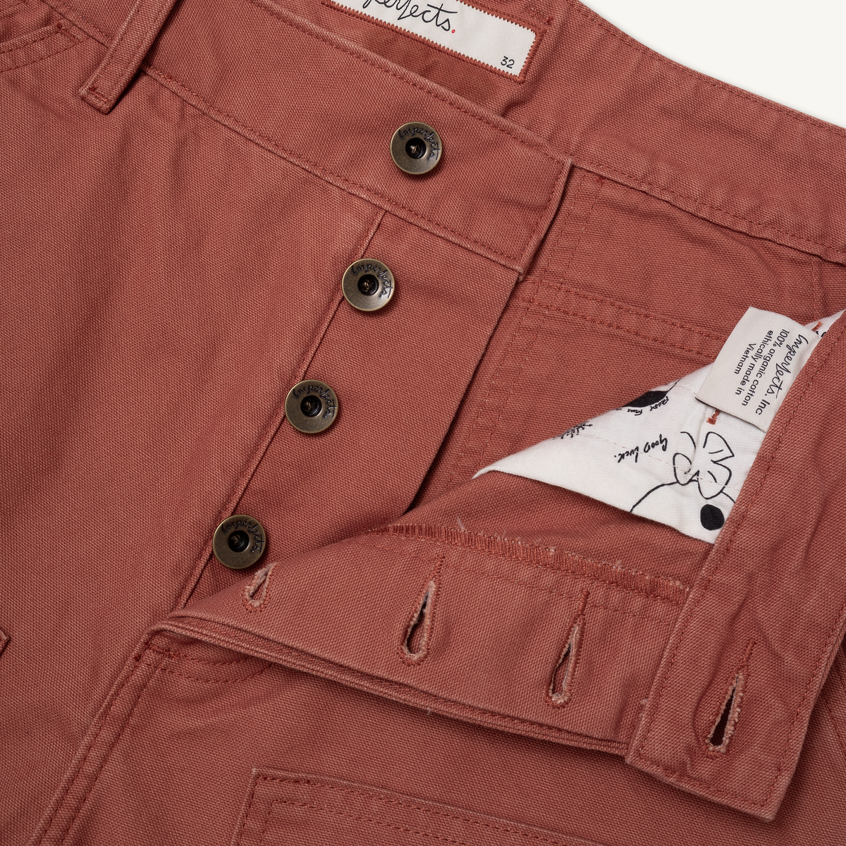 Imperfects Dungaree Pant