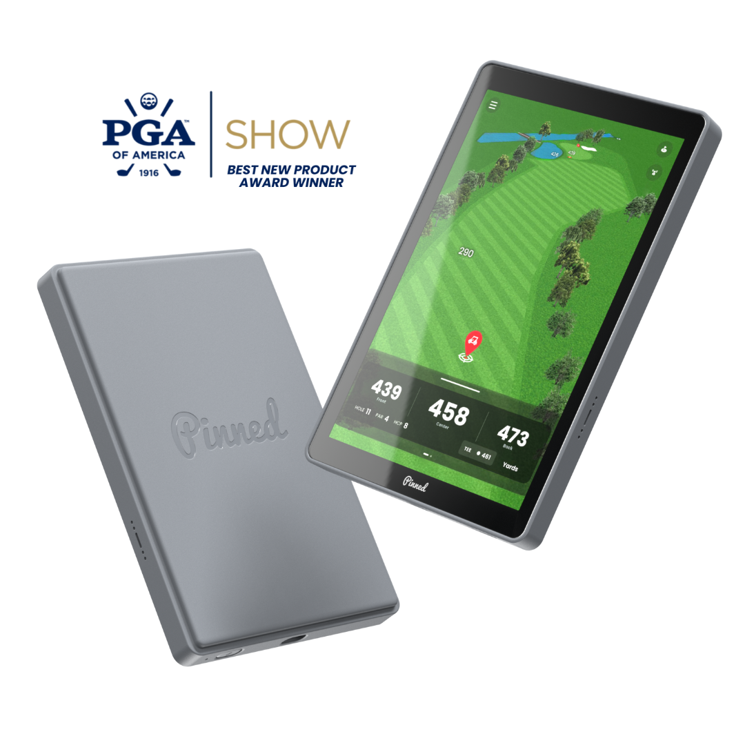 Pinned Golf The Caddie GPS Tablet