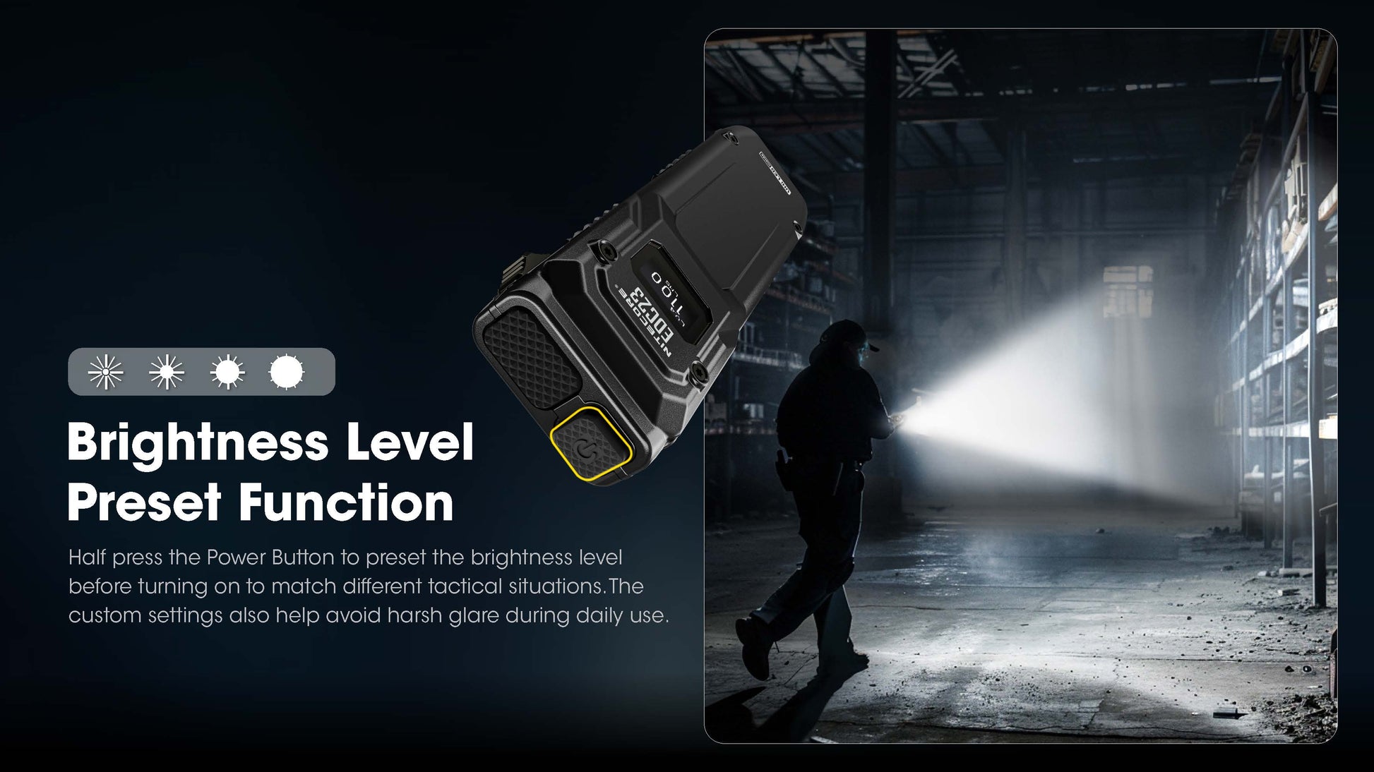 Nitecore EDC23 Ultra-Slim EDC Flashlight