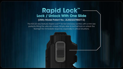 Nitecore EDC23 Ultra-Slim EDC Flashlight