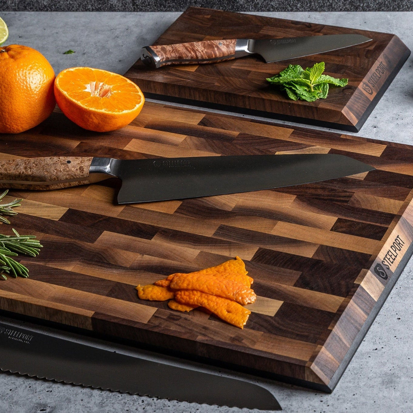 STEELPORT Signature Knife and Board Set