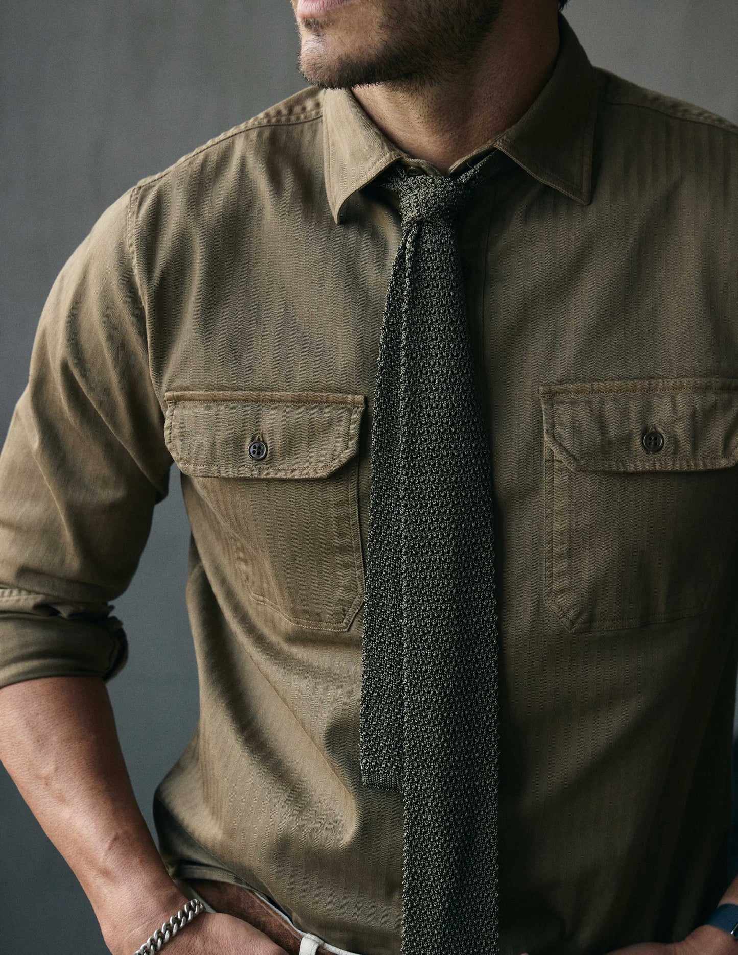 Enfield Officer's Shirt in Bronze