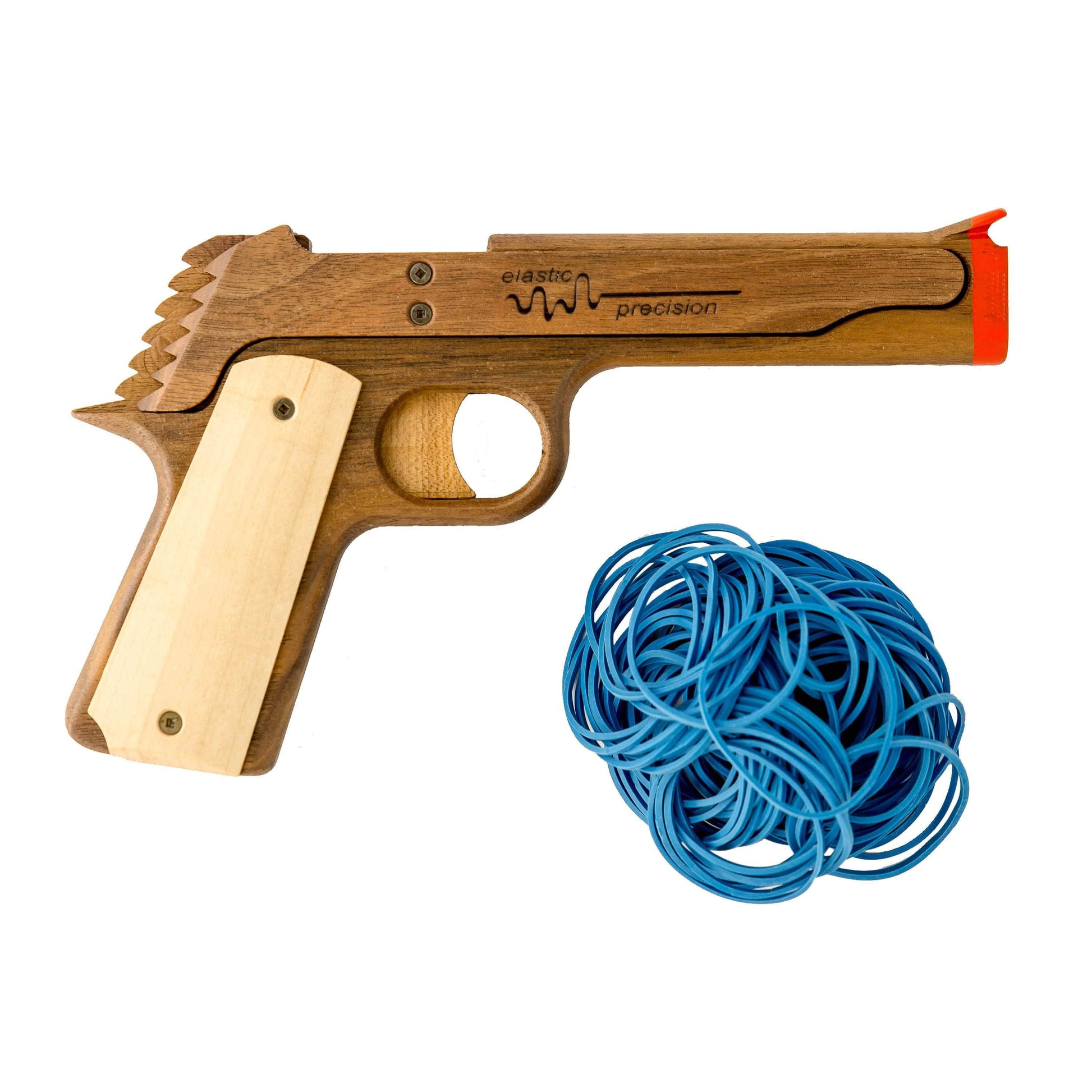 Model 1911 Rubber Band Gun Walnut
