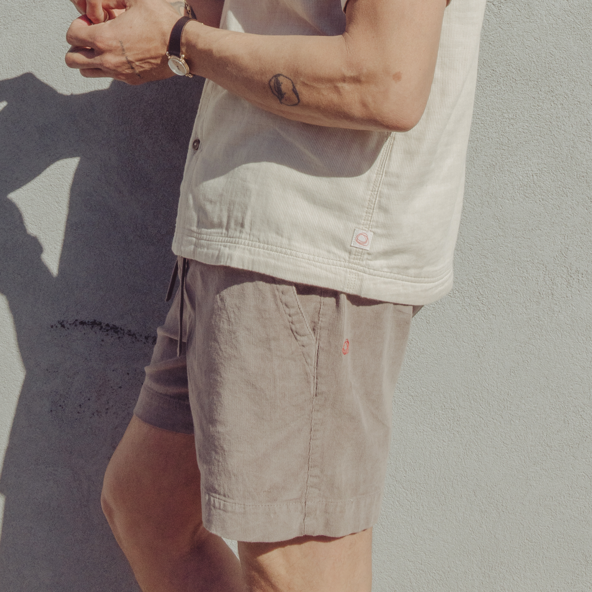 Easy Rider Short in Stretch Corduroy