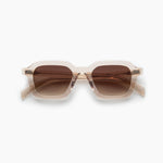 Akila Era Sunglasses - Beige / Brown Gradient