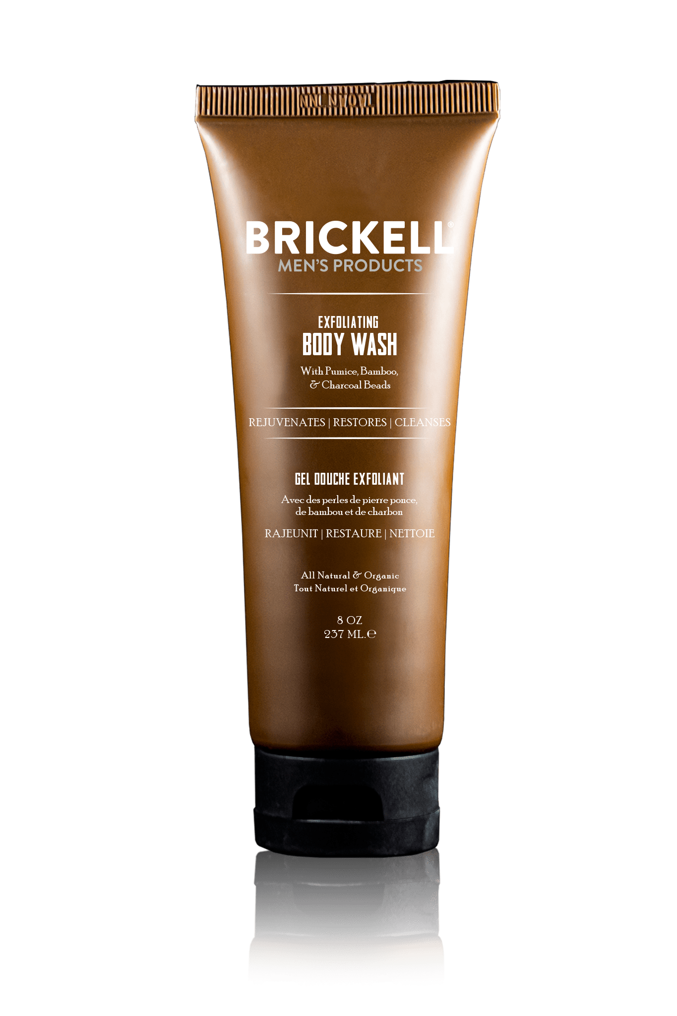 Brickell Exfoliating Body Wash 8 oz