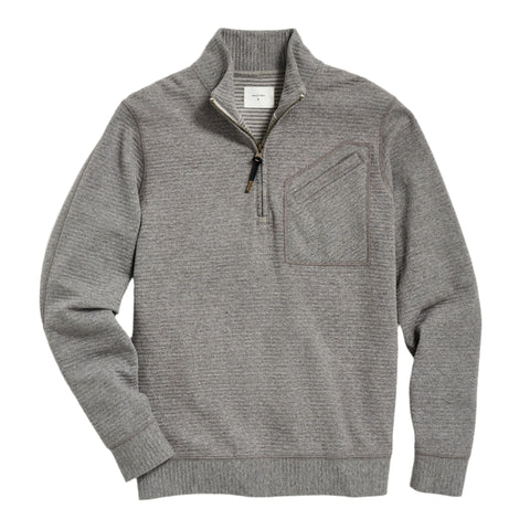 Billy Reid Quilted Half Zip