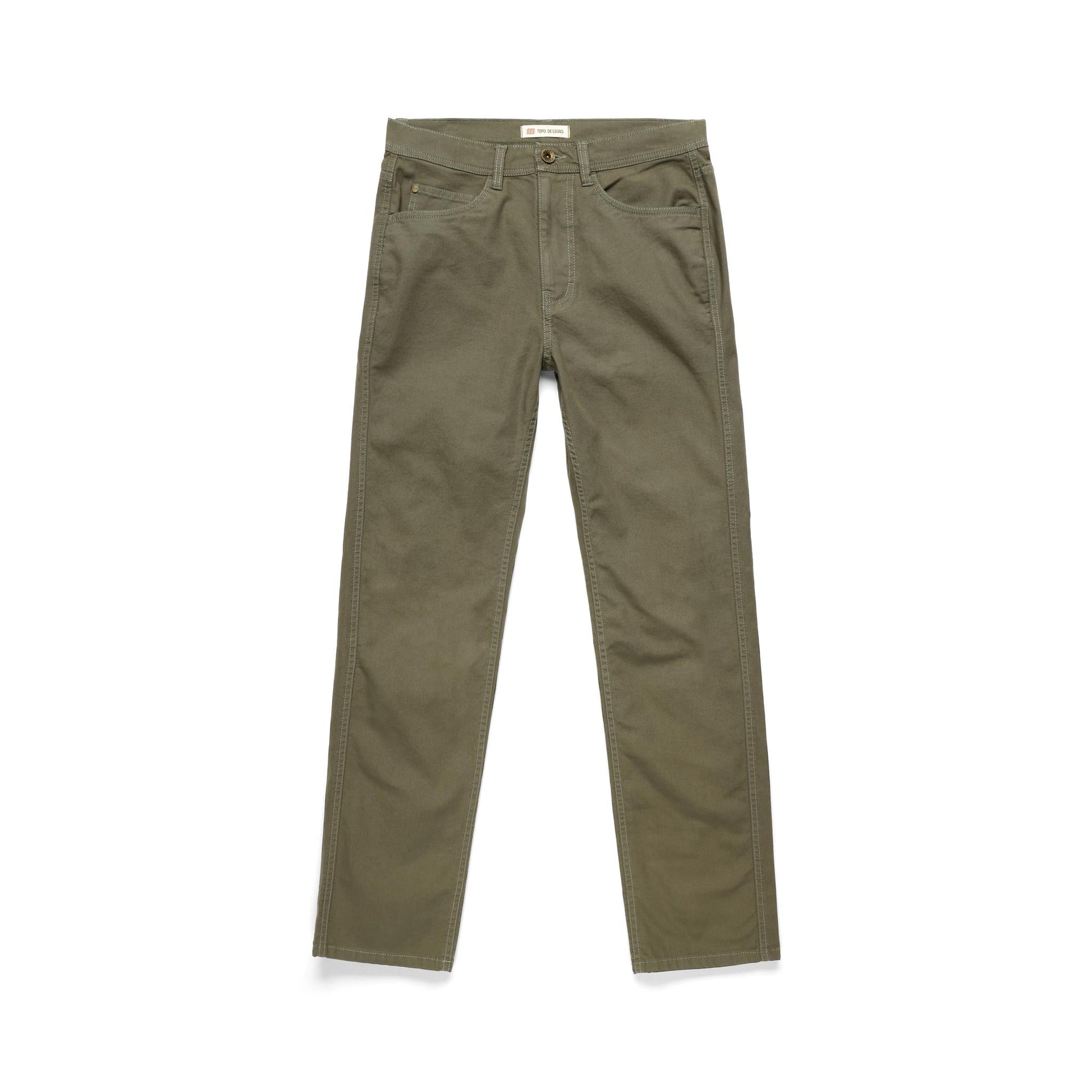 Topo Designs Dirt 5-Pocket Pants Beetle