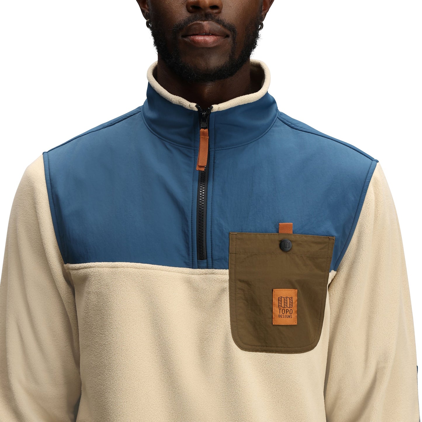 Topo Designs Vista 1/4 Zip Lightweight Fleece