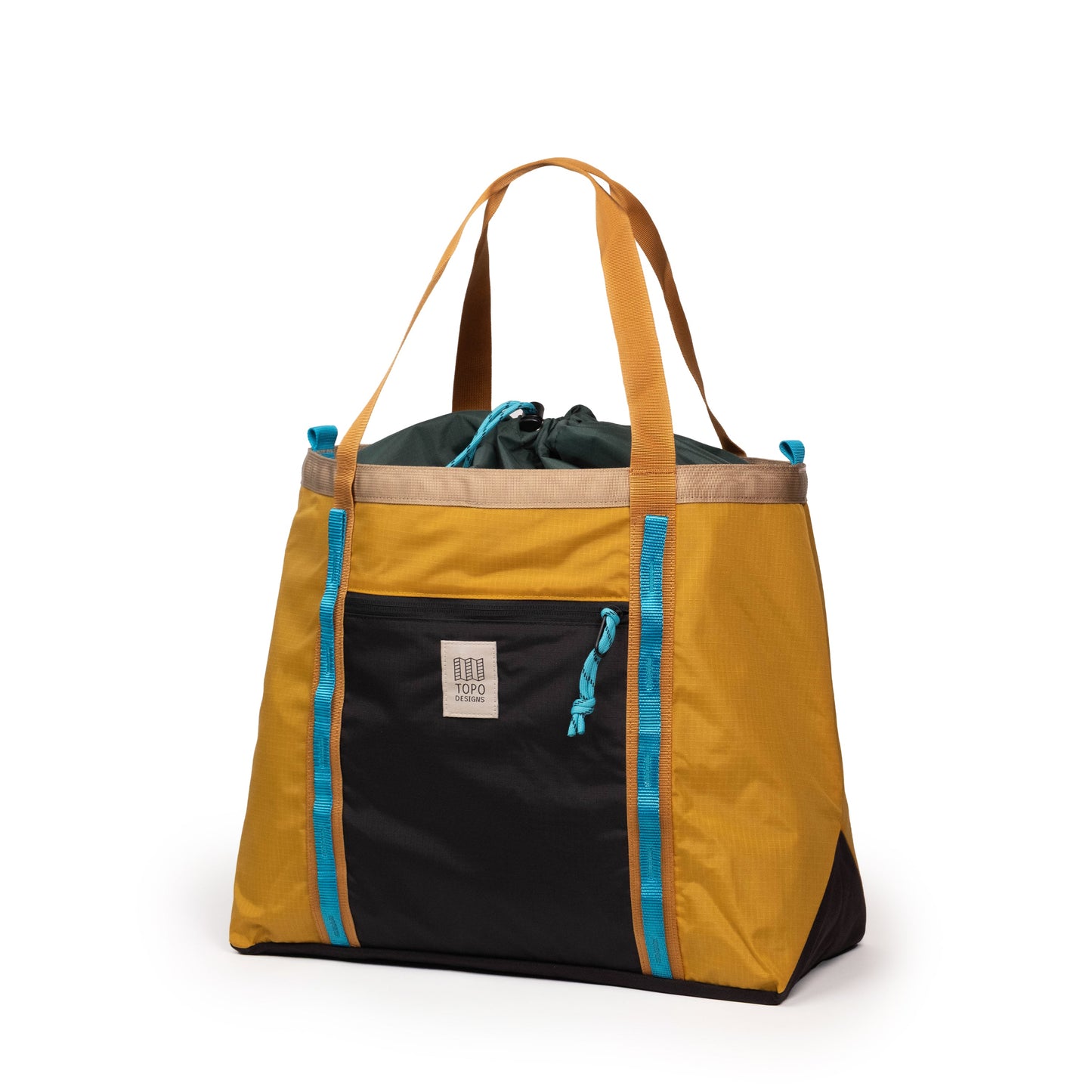 Topo Designs Mountain Utility Tote Mustard Forest