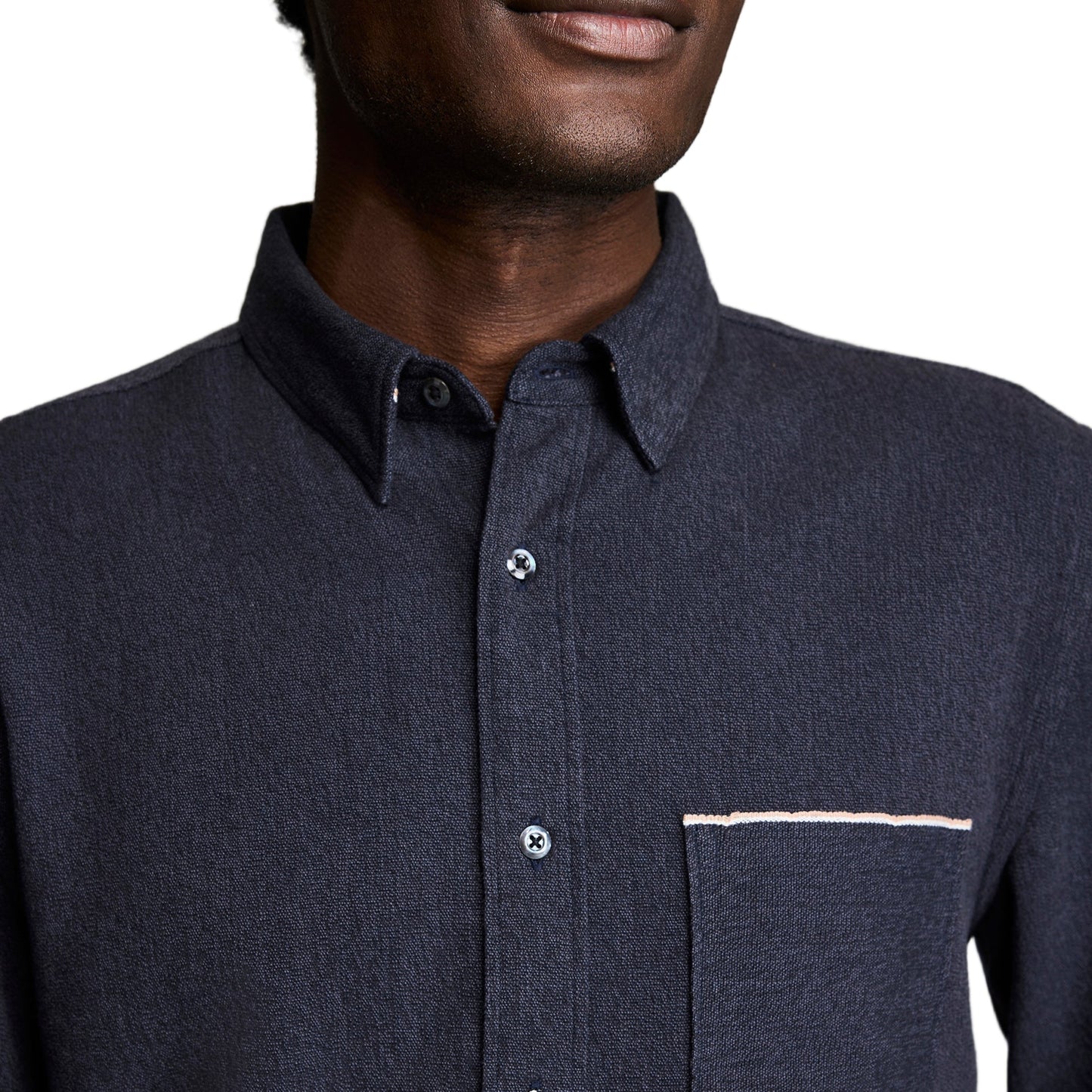 Billy Reid Twisted MSL 1-Pocket Shirt