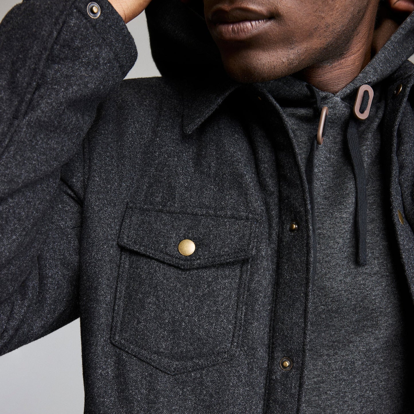 Billy Reid Onion Quilted Theo Shirt Jacket