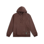 Topo Designs Alpine High Label Hoodie - Dark Brown - Dark Brown