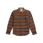 Topo Designs Mountain Shirt Jacket - Dark Brown Stripe - Dark Brown Stripe