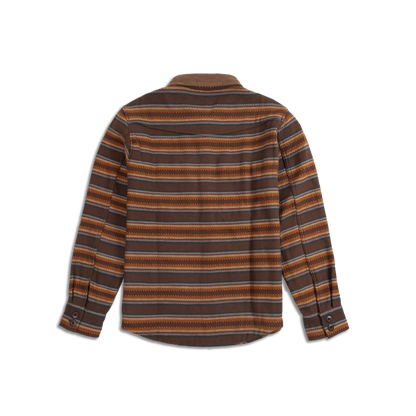 Topo Designs Mountain Shirt Jacket - Dark Brown Stripe