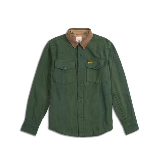 Topo Designs Mountain Shirt Jacket - Forest Forest