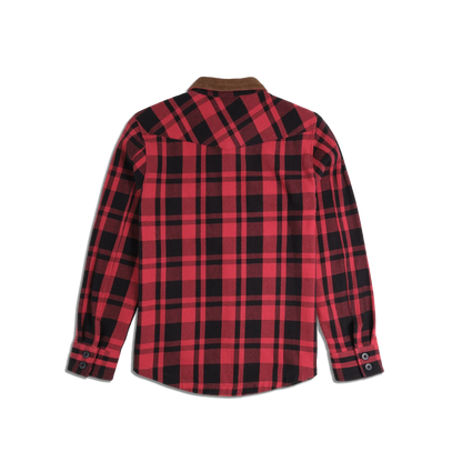Topo Designs Mountain Shirt Jacket - Garnet