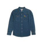 Topo Designs Mountain Shirt Long Sleeve Denim - Dark Denim