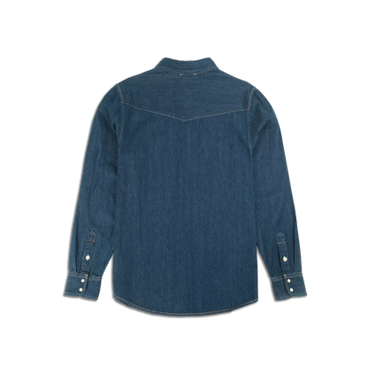 Topo Designs Mountain Shirt Long Sleeve Denim