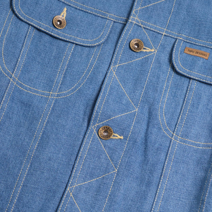 Topo Designs Mt. West Denim Trucker Jacket