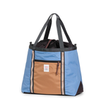Topo Designs Mountain Utility Tote - River Blue / Brown Oak