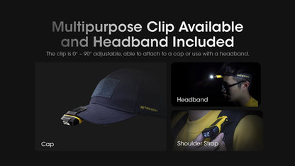 Nitecore NU11 Motion Sensing Clip-On Cap Light