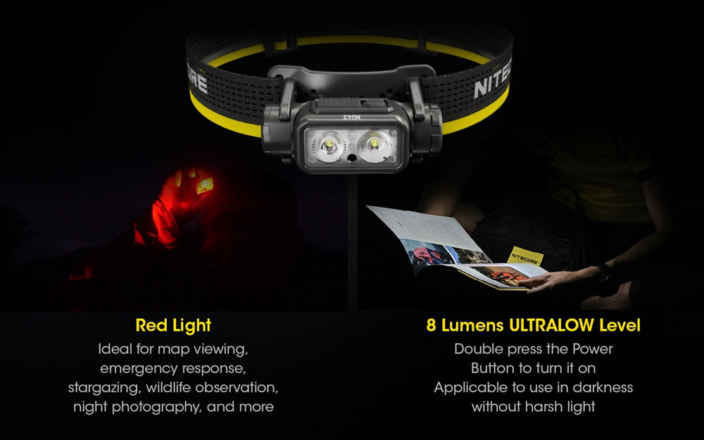 NITECORE NU43 1400 lumens Headlamp