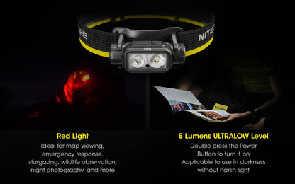 NITECORE NU43 1400 lumens Headlamp