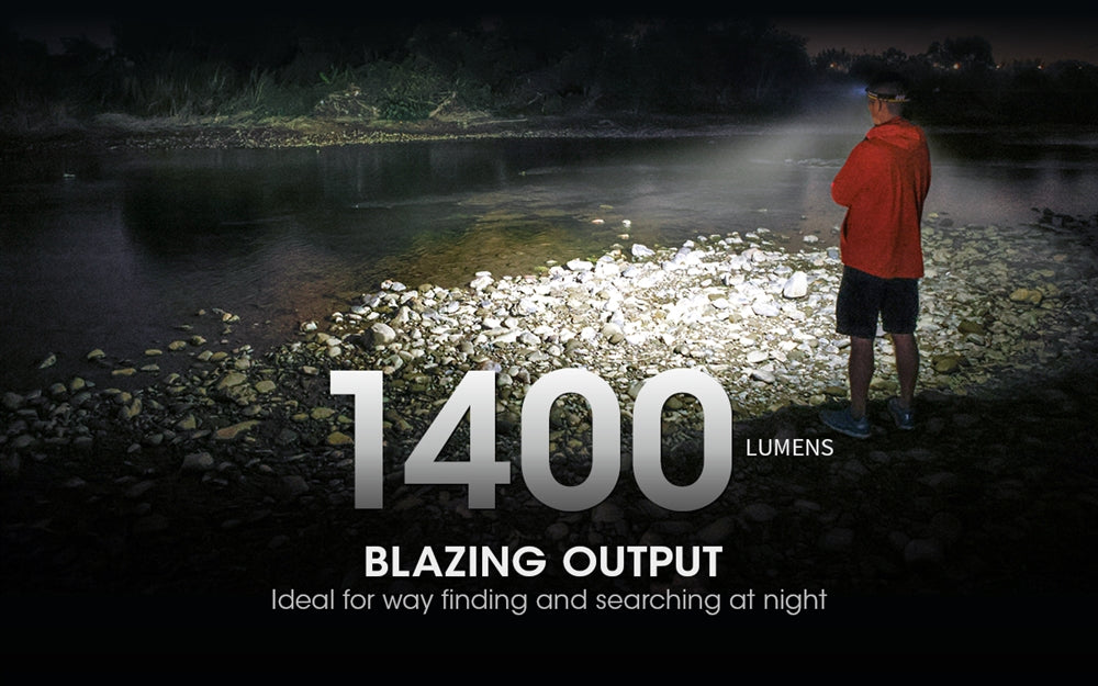 NITECORE NU43 1400 lumens Headlamp