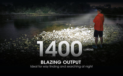 NITECORE NU43 1400 lumens Headlamp