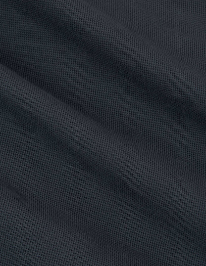 Gibson Waffle Henley in Weathered Black