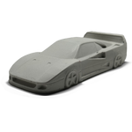 Ferrari F40 Concrete Sculpture - Concrete Grey