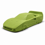 Ferrari F40 Concrete Sculpture - Matcha Green