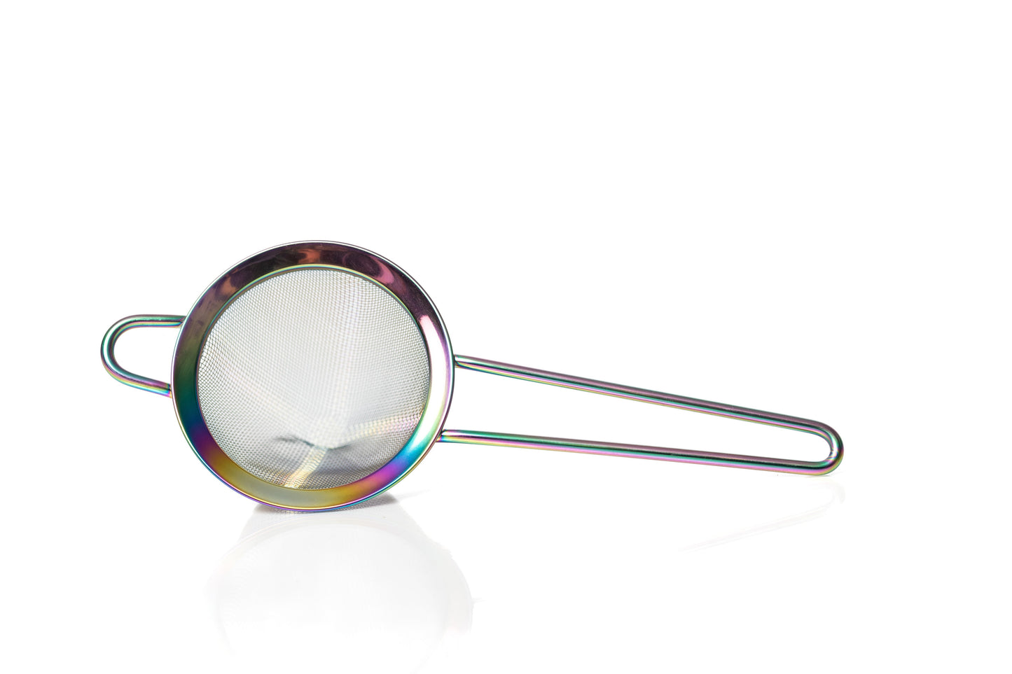Bull In China Fine Mesh Strainers Rainbow Chrome